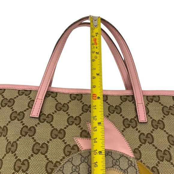 GUCCI Girls Zoo Bird GG Canvas Mini Tote Handbag - Picture 9 of 16